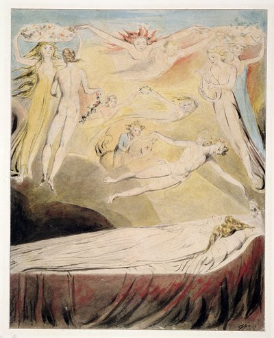 Koningin Catherines Droom door William Blake